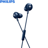 PHILIPS 飞利浦 Bass+ SHE4305 入耳式耳机 蓝色