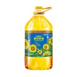 金龙鱼 阳光葵花籽油  5.436L