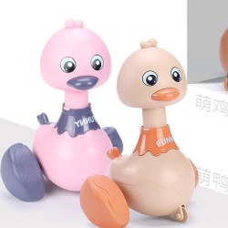 FUNIWORKER 儿童爬玩具车 按压摇摆鸭 1个