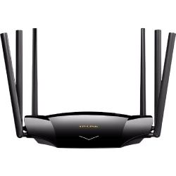 TP-LINK 普联 XDR5430 易展版 5378M WiFi 6 家用路由器 黑色