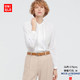 UNIQLO 优衣库 女装 全棉立领衬衫(长袖) 436211 UNIQLO