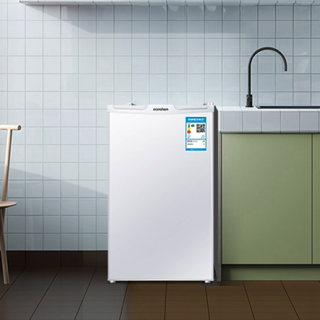 ronshen 容声 bc-101kt1 单循环 直冷单门冰箱 101l 珍珠白