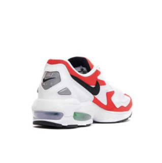 NIKE 耐克 Air Max 2 Light 男子跑鞋 AO1741-101 白红 41