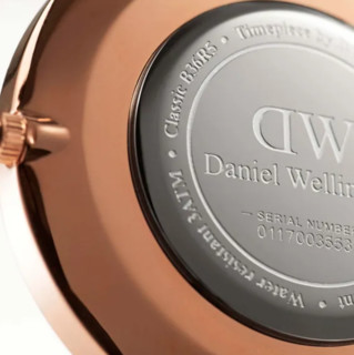 Daniel Wellington 丹尼尔惠灵顿 Classic系列 40毫米石英腕表 DW00100007