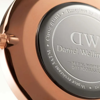 Daniel Wellington 丹尼尔惠灵顿 Classic系列 40毫米石英腕表 DW00100129