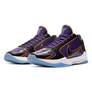 NIKE 耐克 Kobe 5 Protro 男子篮球鞋 CD4991-500 黑/紫 40