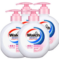 88VIP：Walch 威露士 倍护滋润健康抑菌洗手液525ml*4瓶抵御干燥 易冲水