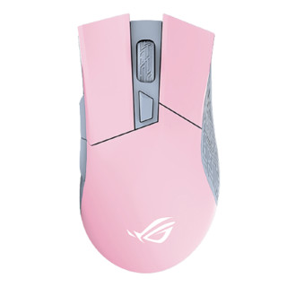 ASUS 华硕 Strix Flare PNK LTD 吃鸡女神 有线键鼠套装 粉色