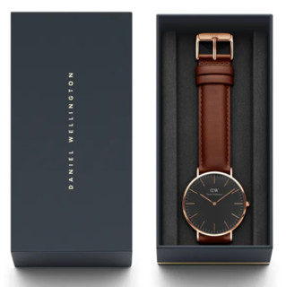 Daniel Wellington 丹尼尔惠灵顿 Classic系列 40毫米石英腕表 DW00100124