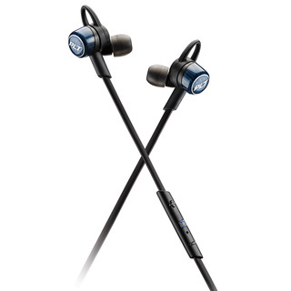 Plantronics 缤特力 BackBeat GO 3 入耳式颈挂式蓝牙耳机 蓝黑色