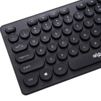 aigo 爱国者 W916A 104键 有线薄膜键盘