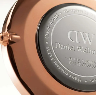 Daniel Wellington 丹尼尔惠灵顿 Classic系列 40毫米石英腕表 DW00100004