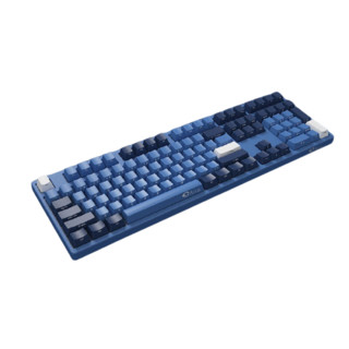 Akko 艾酷 3108SP 海洋之星 108键 有线机械键盘 侧刻 蓝色 Cherry青轴 无光