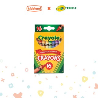 Crayola 绘儿乐 52-3016 彩色蜡笔 16色