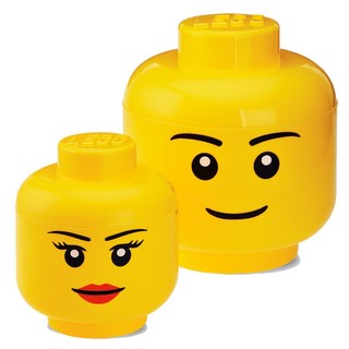 LEGO 乐高 收纳 5005527 大号女孩人仔头整理箱