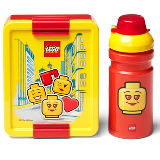 LEGO 乐高 4058 乐高水杯餐盒套装-女孩款