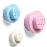 LEGO Wall Hanger Set - Light Blue/Light Pink/White