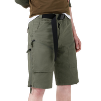 男士军装风短裤