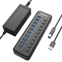 iDsonix 梭客 iDsonix-IBU3-10A 10口USB3.0集线器