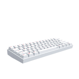 ANNE 安妮 PRO 2 61键 双模机械键盘 白色 佳达隆G轴茶轴 RGB