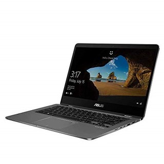 ASUS 华硕 Zenbook 14 14.0英寸 设计本 元素灰(锐龙R7-4700U、核芯显卡、16GB、512GB SSD、1080P、IPS）