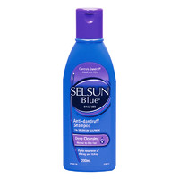 Selsun blue 止屑去痒洗发水 清洁控油 200ml