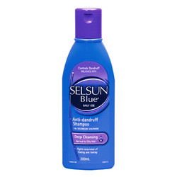 Selsun  Blue 特效去屑止痒洗发水 紫盖款 200ml