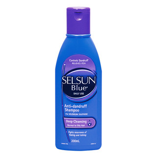 Selsun blue 控油去屑洗发水  200ml