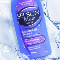 Selsun blue 控油去屑洗发水 200ml Plus价