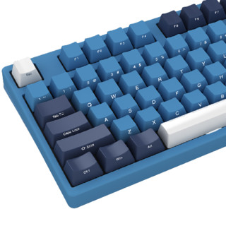 Akko 艾酷 3108SP 海洋之星 108键 有线机械键盘 侧刻 蓝色 Cherry红轴 无光