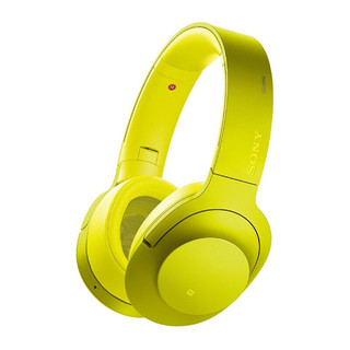 SONY 索尼 h.ear时尚系列 MDR-100ABN 头戴式耳机 黄色