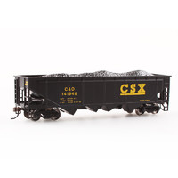 BACHMANN 百万城 美国系列 1/87 17618 四卸口煤炭漏斗车-CSX