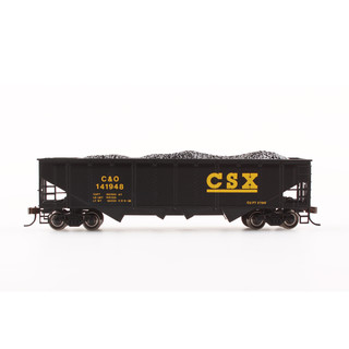 BACHMANN 百万城 美国系列 1/87 17618 四卸口煤炭漏斗车-CSX