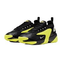 NIKE 耐克 Zoom 2K 男子跑鞋 AO0269-006 黑/黄 40.5