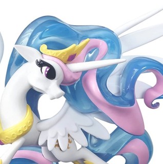 Hasbro 孩之宝 小马宝莉-友谊就是魔法 护卫队粉丝系列 公主 Celestia 手办