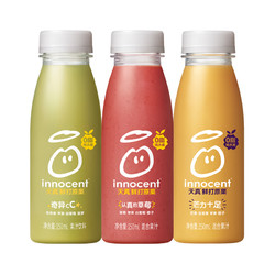 进口水果代餐果昔250ml×3