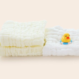 GRACE 洁丽雅 W0832-65A 婴儿纯棉口水巾 高密纯色款 5条装