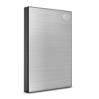 SEAGATE 希捷 Backup Plus系列 2.5英寸Micro-B便携移动硬盘 2TB USB 3.0 月光银