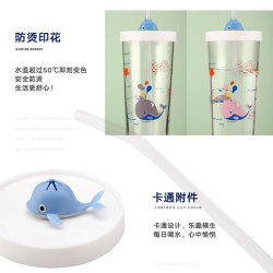 Luminarc 乐美雅 乐美雅(Luminarc)刻度吸管玻璃杯 425ml