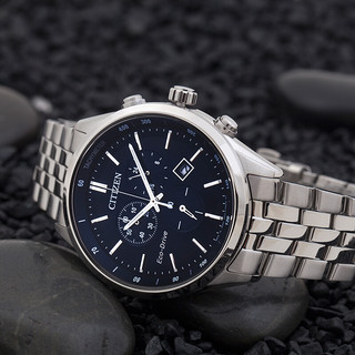 【citizen/西铁城at2140-55l男款光动能腕表】citizen 西铁城 光动能