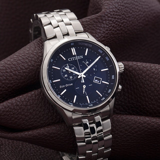【citizen/西铁城at2140-55l男款光动能腕表】citizen 西铁城 光动能