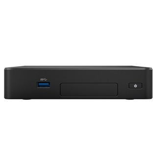 intel 英特尔 NUC8CCHKR 商用台式机 黑色 (赛扬N3350、核芯显卡、4GB、64GB SSD、风冷)