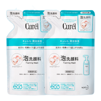 Curel 珂润 润浸保湿洁颜泡沫 补充装130ml*2