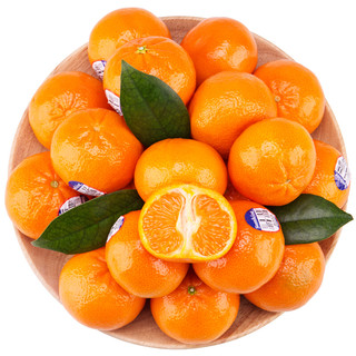 进口小柑橘 500g 12个这款新奇士 进口小柑橘品种为茂谷柑,是美国宽皮