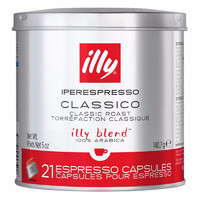 illy 意利 专用咖啡胶囊 中度烘焙 意式浓缩 21粒
