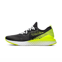 NIKE 耐克 Epic React Flyknit 2 男子跑鞋 CJ7794-061 黑/荧光黄 45