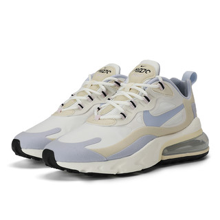 NIKE 耐克 Air Max 270 React 女子跑鞋 CT1287-100 白色/紫 40