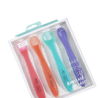 babycare 儿童硅胶勺4件套