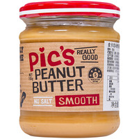 皮卡思 婴幼儿无盐幼滑花生酱 195g