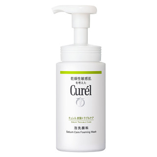 Curel 珂润 控油保湿洁颜泡沫 150ml